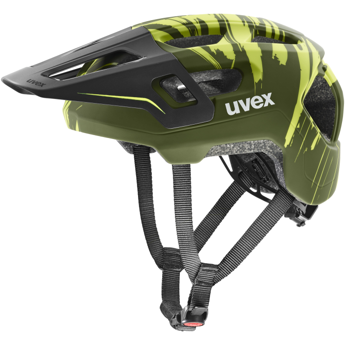 Uvex React jr. fullface Black-White Matt 52-56cm
